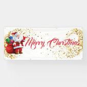 Outdoor Banner frohe Weihnachten (Horizontal)