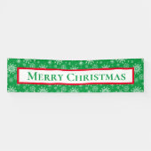 Outdoor Banner frohe Weihnachten (Horizontal)