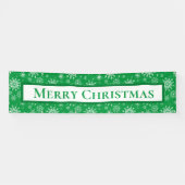 Outdoor Banner frohe Weihnachten (Horizontal)