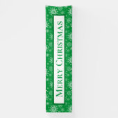 Outdoor Banner frohe Weihnachten (Vertikal)