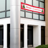 Outdoor Banner frohe Weihnachtsbanner (Äußeres Gebäude)