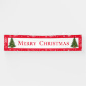 Outdoor Banner frohe Weihnachtsbanner (Horizontal)
