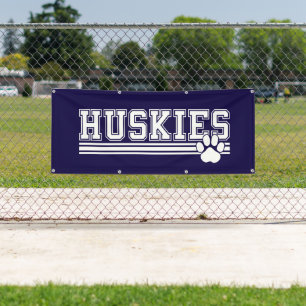 Outdoor-Banner-Huskies Banner
