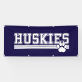 Outdoor-Banner-Huskies Banner (Horizontal)