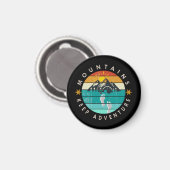 Outdoor Behalt-Abenteuer Magnet (Vorderseite/Rückseite)