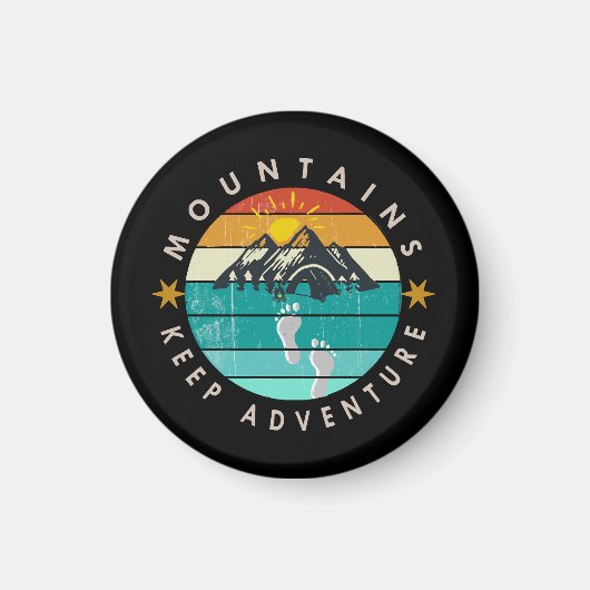 Outdoor Behalt-Abenteuer Magnet (Vorne)
