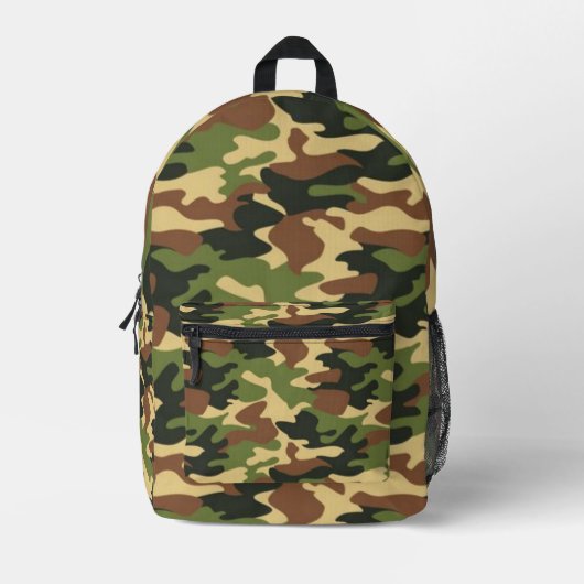 Outdoor camouflage backpack bedruckter rucksack (Vorderseite)