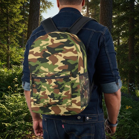 Outdoor camouflage backpack bedruckter rucksack