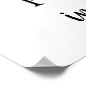 Outdoor Camping Bachelorette Begrüßungszeichen Poster (Ecke)