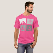 Outdoor Camping Backpackung Wanderung T-Shirt (Vorne ganz)