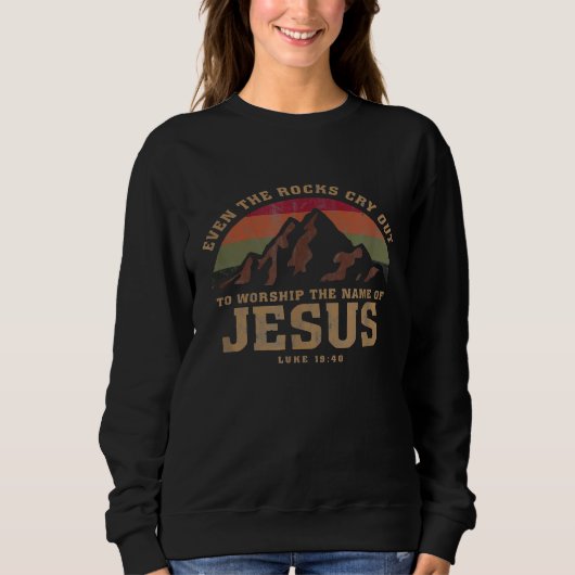Outdoor Camping Bibel Verse Sweatshirt (Vorderseite)
