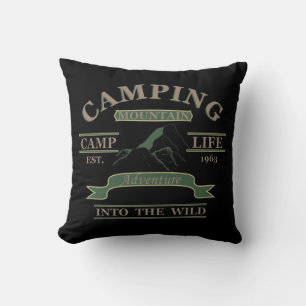 Outdoor-Camping-Camper-Leben Kissen
