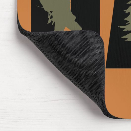 Outdoor Camping Papa glücklicher Camper Mousepad (Ecke)