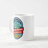 Outdoor Christmas Adventure Club Design Kaffeetasse (Vorderseite Links)