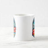 Outdoor Christmas Adventure Club Design Kaffeetasse (Mittel)