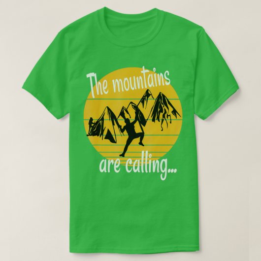 Outdoor Clothing Mountain Climb Rugged T-Shirt (Design vorne)