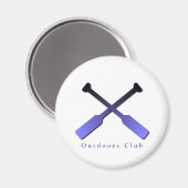 Outdoor Club Design Magnet (Vorderseite/Rückseite)