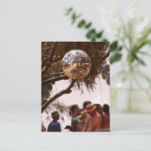 Outdoor Disco Postkarte (Stehend Vorderseite)