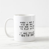 Outdoor Funny Mug spielen Kaffeetasse (Links)