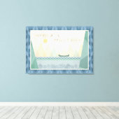 Outdoor Geo I | Oft nachdenken Leinwanddruck (Insitu (Holzboden))