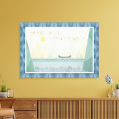 Outdoor Geo I | Oft nachdenken Leinwanddruck (Insitu (Wohnzimmer))