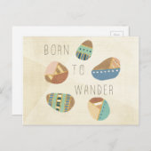 Outdoor Geo IX Born Postkarte (Vorne/Hinten)