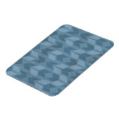 Outdoor Geo Step | Blaues Pfeilmuster Magnet (Linke Seite)