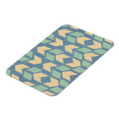 Outdoor Geo Step | Geometrisches Bogenmuster Magnet (Linke Seite)