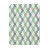 Outdoor Geo Step | Geometrisches Muster der Pastel Magnet (Vertikal)