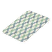 Outdoor Geo Step | Geometrisches Muster der Pastel Magnet (Linke Seite)