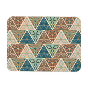 Outdoor Geo Step   Geometrisches Muster Magnet
