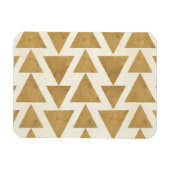 Outdoor Geo Step Gold Geometric Pattern Magnet (Horizontal)
