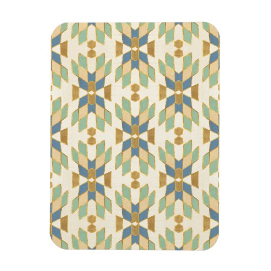 Outdoor Geo Step | Stammesmuster Magnet (Vertikal)