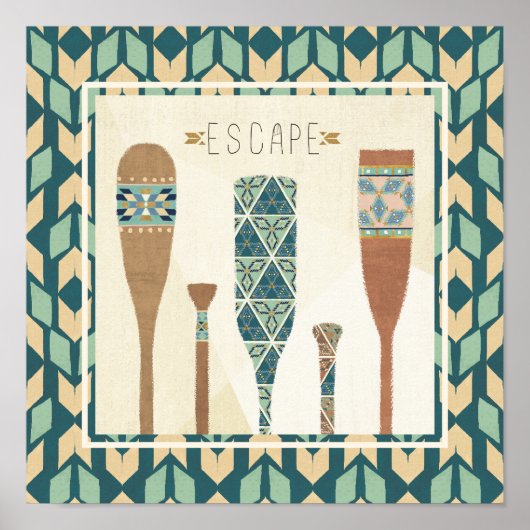 Outdoor Geo VI | Escape Poster (Vorne)