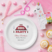 Outdoor GRILLEN Babydusche Papierplatte Pappteller (Party)