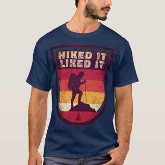 Outdoor-Hiken Es gefiel ihm Wandern5 T-Shirt
