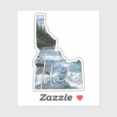 Outdoor Idaho Staat Aufkleber (Blatt)