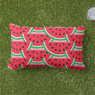 Outdoor-Kissen mit Wassermelonen-Motiv Kissen Für Draußen