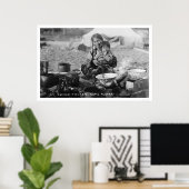 Outdoor Kitchen Nome, Alaska 1916 Poster (Heimbüro)