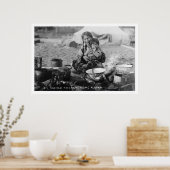 Outdoor Kitchen Nome, Alaska 1916 Poster (Küche)