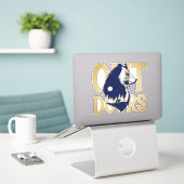 Outdoor Kodiak Bear Wolf Forest Wildlife Aufkleber (Laptop auf Schreibtisch)