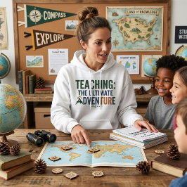 Outdoor-Lehrer Ultimatives Abenteuer Hoodie