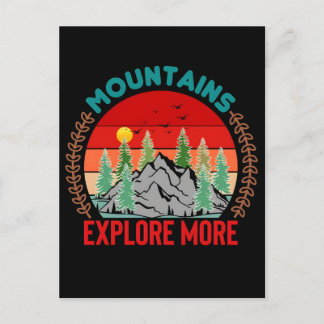 Outdoor Lovers: National Parks Valentines Day 2026 Feiertagspostkarte