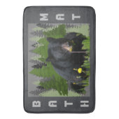 Outdoor Mama Bear Dandelion Bath Mat Badematte (Vorderseite Vertikal)