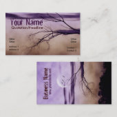 Outdoor Moods Art Business Card Visitenkarte (Vorne/Hinten)
