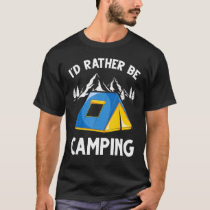 Outdoor Nature Zelt Campingplatz Funny Camping T-Shirt