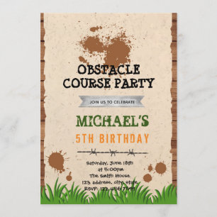 Outdoor-Party Geburtstagseinladung Einladung