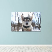 Outdoor-Portrait Leinwanddruck (Insitu (Holzboden))