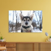 Outdoor-Portrait Leinwanddruck (Insitu (Wohnzimmer))