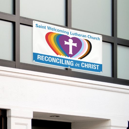 Outdoor RIC "Your Church" Banner (Horiz) (Äußeres Gebäude)